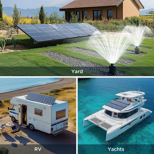 Vista 8 de ZOUPW - Panel solar de 50 vatios, panel solar tipo N 16BB de 50 W para batería de 12 V, 25.6% módulo fotovoltaico monocristalino de alta eficiencia