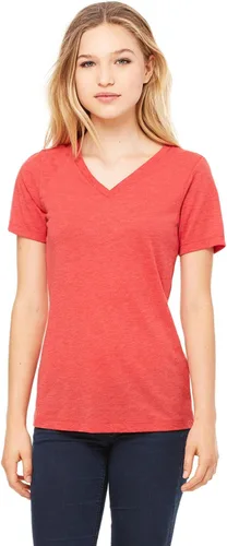 Vista 35 de Bella - Camiseta de tirantes para mujer, con espalda cruzada y holgada Athletic Heather