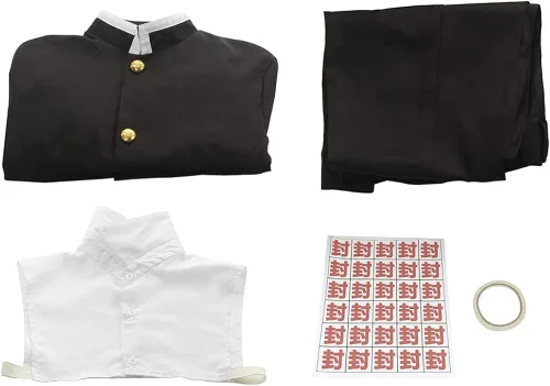 Vista 4 de Nuoqi Hanako Kun - Disfraz de cosplay para el inodoro Hanako-kun para cosplay uniforme escolar