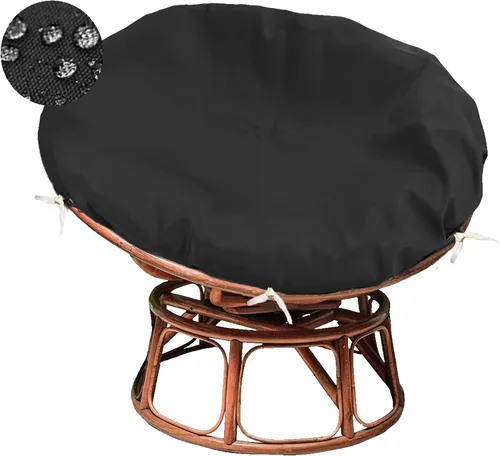 Vista 11 de Sqodok Papasan - Fundas de cojín de 50 pulgadas de tela de pana para interiores, lavables a máquina, con cremallera y correas