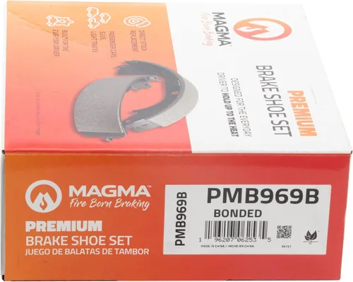 Vista 5 de MAGMA Premium PMB969B Zapata de freno de estacionamiento, trasera