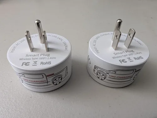 Vista 2 de Enchufe inteligente (1) Proveedor de enchufe WiFi Tuya Smart Home Adaptador de enchufe Enchufe Conector de salida Control remoto inalámbrico Alexa