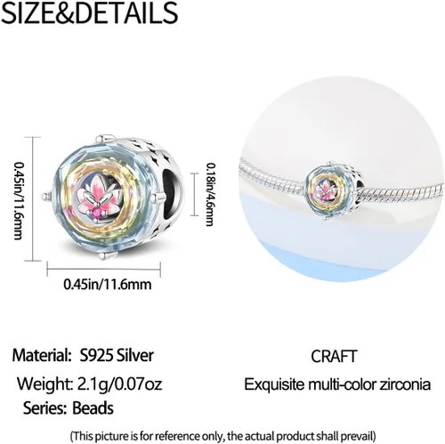 Vista 108 de KUNSIR Los abalorios se adaptan a pulseras Pandora para mujer, plata de ley 925, cuentas colgantes de joyería para niñas, dijes de feliz cumpleaños