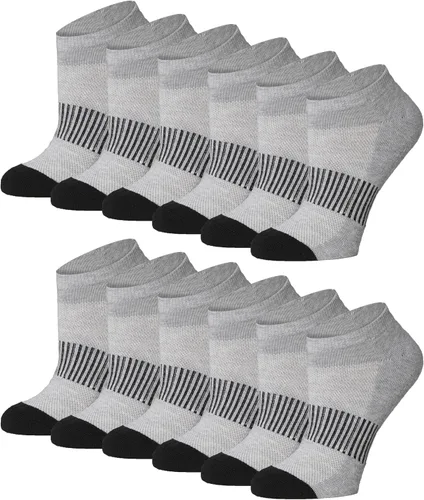 Vista 43 de Tipi Toe Women’s 12 Pack Cushioned Low Cut Socks – Breathable, Moisture-Wicking Athletic Comfort for Running & Daily Wear