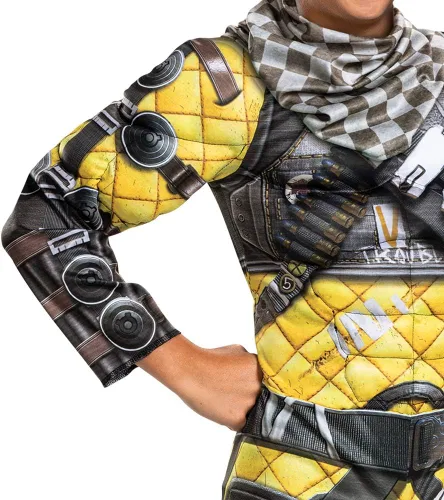 Vista 5 de Disguise Apex Legends Mirage - Disfraz clásico para niños