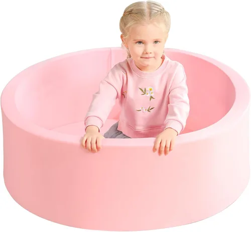 Vista 10 de Pote de bolas de espuma, 36 x 12 pulgadas, para interiores y exteriores, bola redonda suave, juguete de regalo ideal para niños, pozo de bolas suave