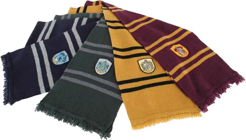 Vista 4 de Bufanda de lujo de casa, Harry Potter, talla única , Granate y dorado