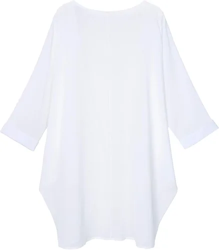 Vista 2 de Tribear - Cárdigan de chifón para mujer con capas,tapado para la playa