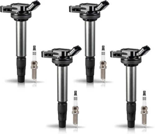 Vista 8 de ENA Juego de 4 bobinas de encendido compatibles con Toyota Corolla Prius V Matrix CT200H Scion XD 2009 2010 2011 2012 2013 2014 2015 2016 2017 2018