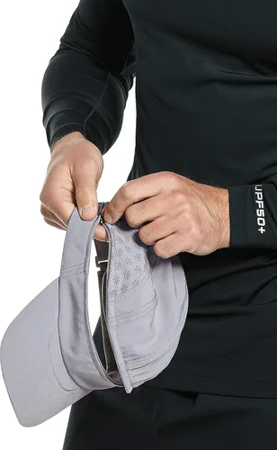 Vista 9 de Coolibar UPF 50+ - Visera convertible para hombre y mujer, protección solar