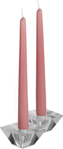 Vista 8 de Hyoola Paquete de 12 velas altas cónicas – 10 pulgadas, sin goteo, sin perfume, cera de parafina con mechas de algodón, 8 horas de tiempo