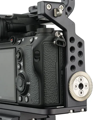 Vista 8 de Ikan STR-A7III Stratus Jaula completa para cámaras Sony A7 III Series
