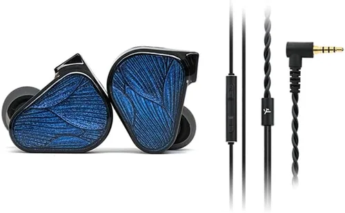 Vista 8 de TRUTHEAR x Crinacle Zero:BLUE2 Auriculares intrauditivos con controladores dinámicos duales y cable desmontable (3.5mm)