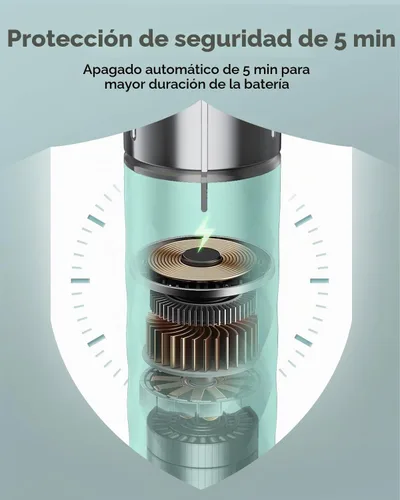 Vista 8 de Maestri House LunaFro 2.0 Espumador de leche recargable, control