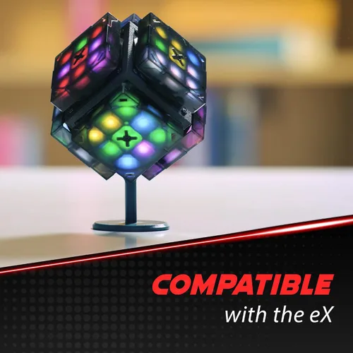 Vista 4 de eX-Mars Cubo Robótico AI en Exhibición - Compatible con el Cubo de Velocidad Robótico eX-Mars AI, Exhibición Decorativa, Soporte de Juguete de Cubo