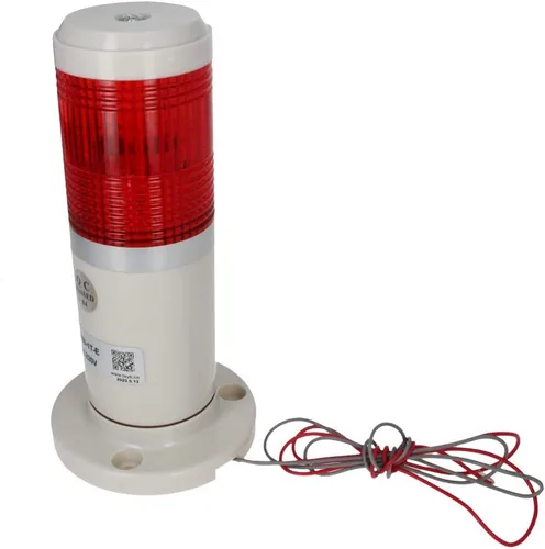 Vista 13 de Othmro - Luces de advertencia industriales Andon luces indicadoras de luz intermitente, 24 V, 3 W, 2 niveles (sin zumbador), 1 unidad Rojo Verde