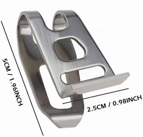 Vista 2 de 346449-3 ganchos para cinturón para Makita 324705-1 346034-2 346317-0 BTD140 BTD142 (2 piezas)
