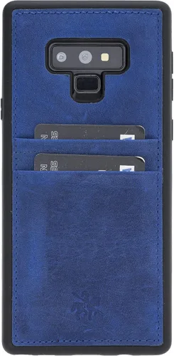 Vista 3 de Venito Capri - Funda de piel tipo cartera compatible con Samsung Galaxy Note 9 (6.4 pulgadas), extra segura, con bloqueo RFID y cubierta trasera