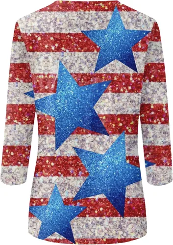 Vista 2 de Tshirts Shirts for Women, Womens Short Sleeve Tops Dressy Casual Summer Graphic Floral Printed Trendy Blouse Tunics
