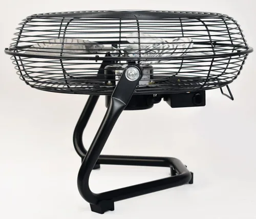 Vista 2 de Seasons Comfort Ventilador resistente de alta velocidad de 14 pulgadas 60 Watt, Heavy Duty Fan, ETL Listed, 3 Speed Air Circulator with 360 Degree