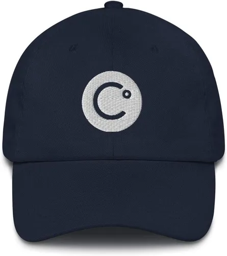 Vista 2 de Sombrero Celsius (Gorra bordada para papá) CEL Crypto
