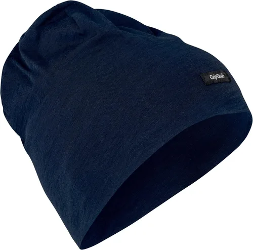Vista 6 de GripGrab Merino Blend - Gorro de invierno ligero para debajo del casco, gorro térmico de lana para bicicleta, gorra transpirable Negro