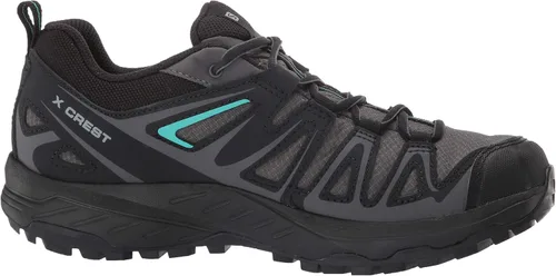 Vista 6 de Salomon Zapatos de senderismo X Crest para mujer negro rosado gris Grey Pink Black 1