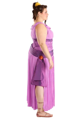 Vista 10 de Disfraz Deluxe de Megara para Mujer Talla Plus Disney Hércules Multicolor