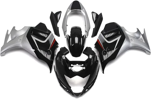 Vista 16 de STLPRO Molde de inyección completo carenados negro para Suzuki GSXR1300 Hayabusa 1997-2007 Gen1 1998 99 00 01 02 03 04 05 2006 GSXR 1300 ABS
