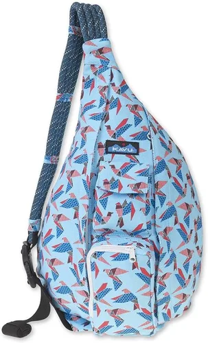 Vista 23 de KAVU - Bolso con correa de cuerda, mochila para senderismo, campamento y viajes