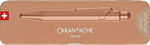 Vista 3 de Caran d'Ache 844 Portaminas 0.03 in - Brut Rosé en estuche Slimpack, rosa, talla única