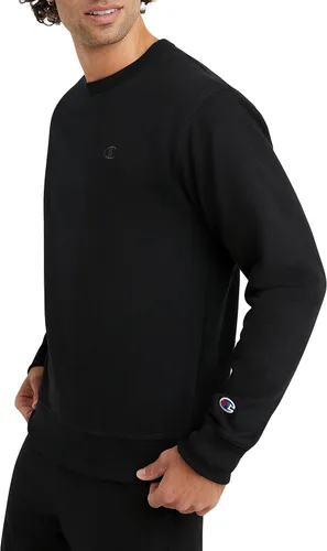 Vista 102 de Champion Sudadera de forro polar de peso medio con cuello redondo para hombre (regular o grande y alto)