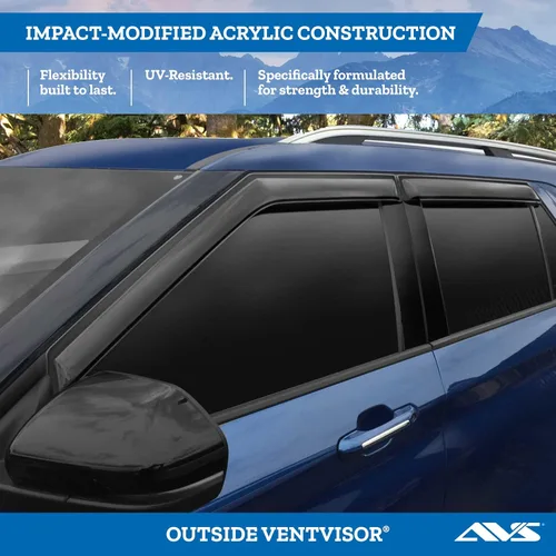 Vista 3 de Auto Ventshade 94632 Original Ventvisor deflectores vidrios, 4