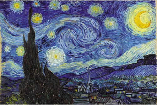 Vista 25 de Rompecabezas de madera de 500 piezas para adultos, pinturas famosas de Van Gogh, barcos de pesca en la playa en Les Saintes-Maries-de-la-Mer, Barcos