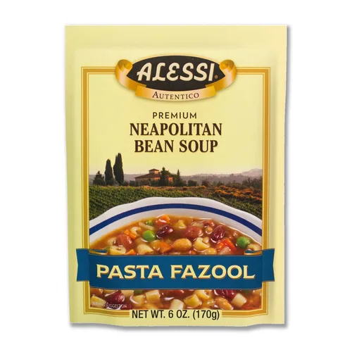 Vista 8 de Alessi Autentico Premium Soups, sabores tradicionales, 6 onzas (fideos de pollo, paquete de 6)