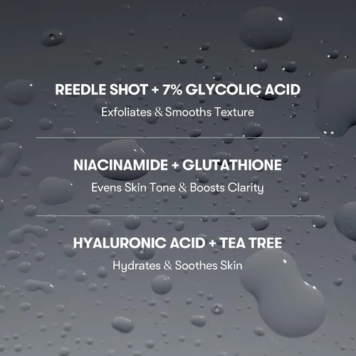 Vista 3 de VT COSMETICS 7% Ácido Glicólico Reedle Shot Bruma de Cabeza a Pie con Niacinamida, Spray Exfoliante para Piel Grumosa y de Fresa, Manchas Oscuras