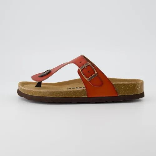 Vista 3 de CUSHIONAIRE Sandalia Leah con plantilla de corcho para mujer con +Comfort