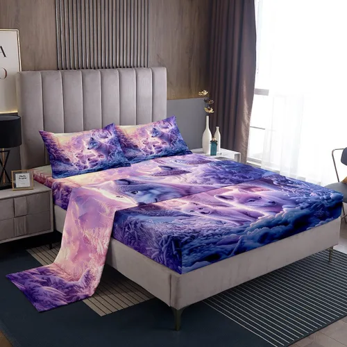 Vista 22 de Castle Fairy Juego de sábanas de motocross tamaño twin, juego de ropa de cama verde con diseño de panal ombré, decoración de habitación de niños