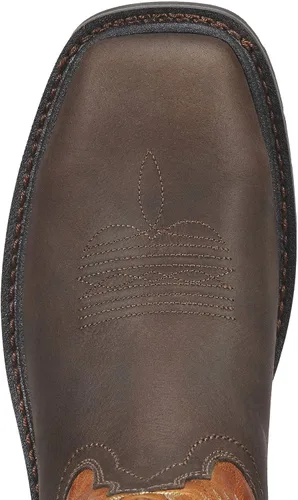 Vista 2 de Ariat Sierra - Botas de trabajo con punta cuadrada ancha y punta de acero para hombre