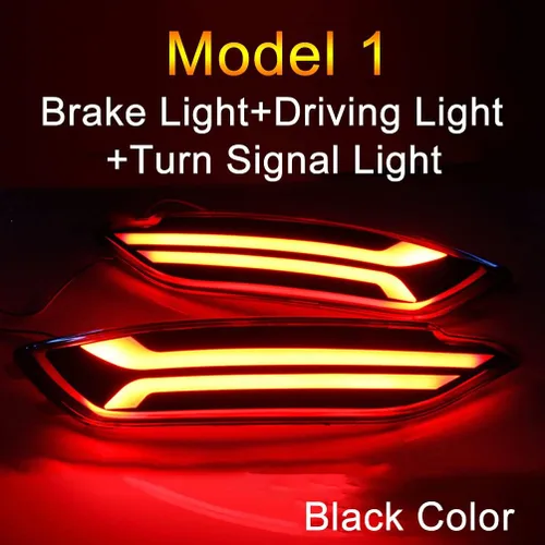 Vista 3 de Conjunto de Luz Trasera LED - Compatible con Hyundai Tucson 2015-2017, Reflector de Parachoques, Luces de Conducción, Freno, Antiniebla