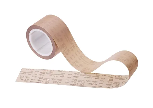 Vista 2 de 3M Cubitron Diamond Microfinish Film Belt 675L, 4 in x 72 in 45 Micron, 1 por caja