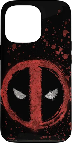 Vista 10 de Marvel Deadpool Wade Wilson Icon Paint Splatter - Carcasa para iPhone 17