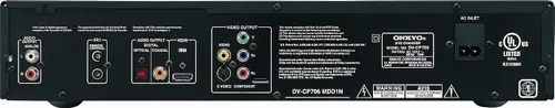 Vista 2 de Onkyo DV-CP706B Reproductor de DVD de 6 discos (negro)