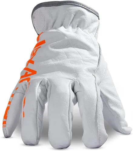 Vista 2 de HexArmor Traditional Style Leather Cut And Heat Resistant Work Gloves Chrome SLT ® Series 4066