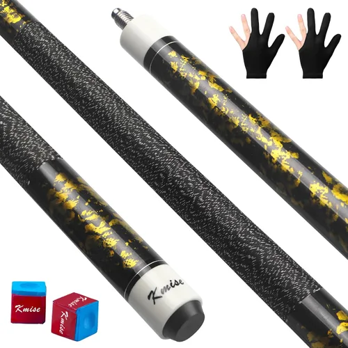 Vista 12 de Kmise Pool Cue Stick Set,4 Colors Canadian Maple Cue,Pool Sticks for Adults,Tacos de Billar 18 19 20 21oz for Beginner