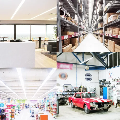 Vista 7 de Paquete de 24 bombillas LED T8 de 4 pies, luz blanca diurna de 6000 K, equivalente a 40 W, bypass de balasto, tubo de luz tipo B de doble extremo