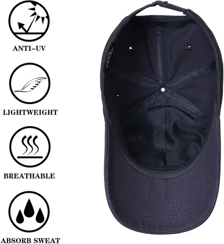 Vista 56 de IIN Gorra de béisbol con bandera estadounidense para hombres y mujeres, de perfil bajo, militar, militar, militar, para papá