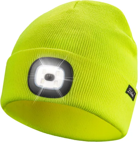 Vista 22 de Etsfmoa Gorro unisex con la luz, regalos para hombres, papá, padre, gorras recargables por USB