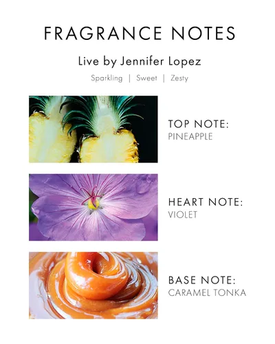 Vista 4 de J. Lo Live Perfume para mujeres, fragancias únicas