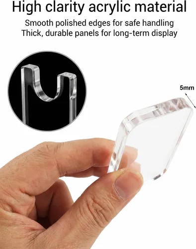 Vista 5 de Samurai Sword Holder, Knife Display Stand, Fixed Blade Knife Series, Decorative Sword Display Rack, Knife Collection Administrator, Acrylic